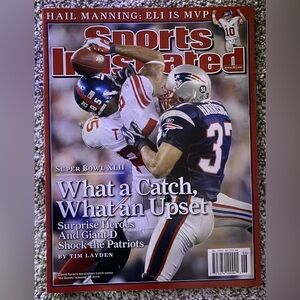Sports Illustrated February 11 2008 Super Bowl XLII New York Giants David Tyree